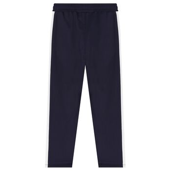 Navy Blue Tiger Logo Joggers