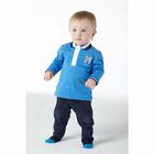 Boys Navy Blue Trousers, 1, hi-res