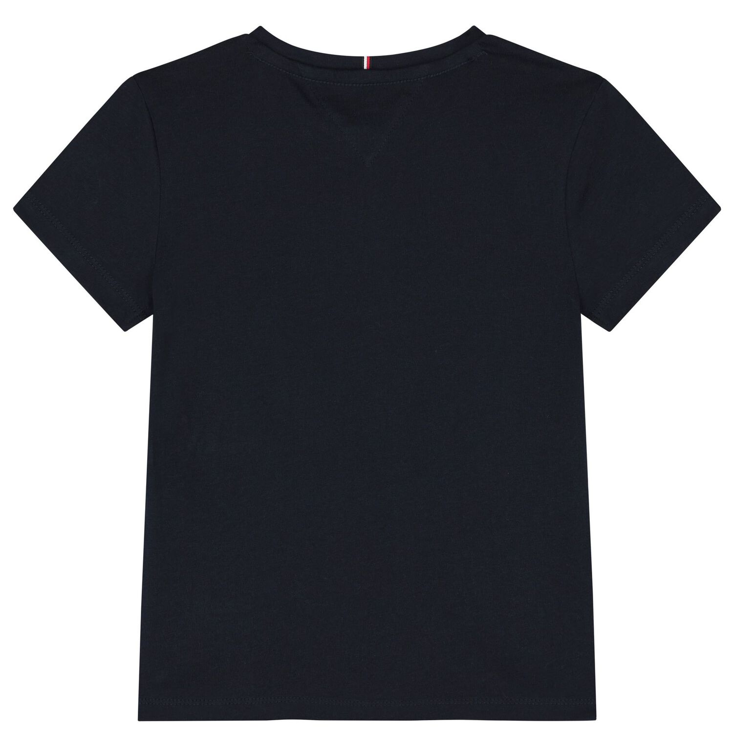 تيشيرت بنات بالشعار باللون الكحلي, 1, hi-res