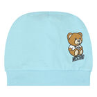 Pink Teddy Bear Logo Babygrow Set, 3, hi-res