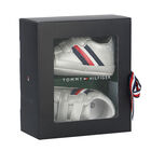 حذاء قبل المشي بالشعار باللون الفضي للاولاد , 1, hi-res