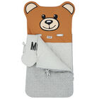 Grey Teddy Logo Baby Nest, 1, hi-res