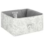 Ivory & Grey Toile De Jouy Baby Accessory Basket, 2, hi-res