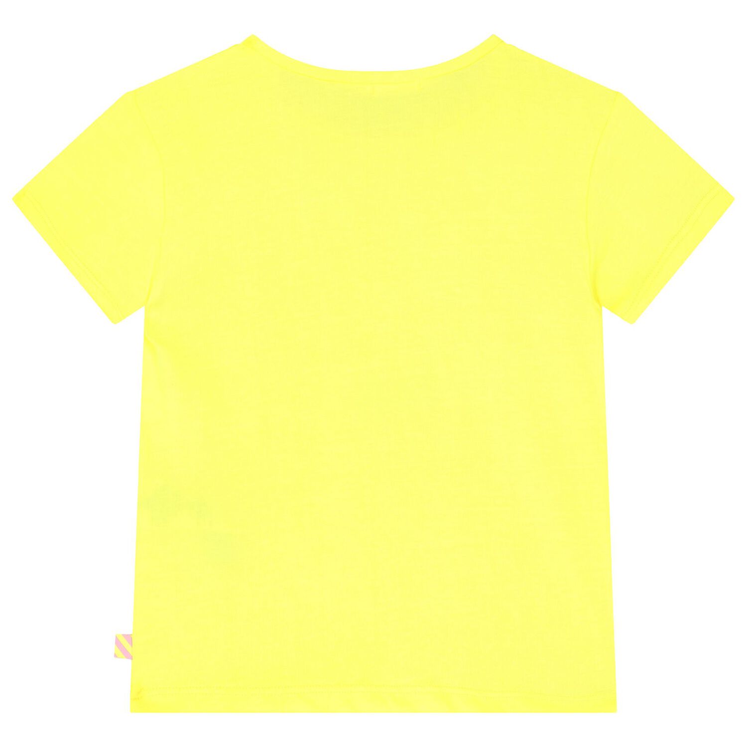 Girls Yellow Sequin T-Shirt, 2, hi-res image number null