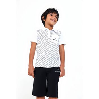 Boys Black Logo Shorts