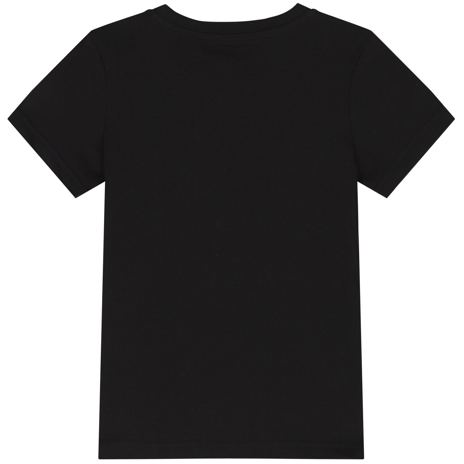 Boys Black Logo T-Shirt, 1, hi-res