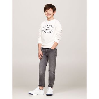 Boys Grey Denim Jeans