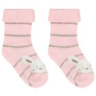 Baby Girls Pink Socks ( 4-Pack ), 1, hi-res