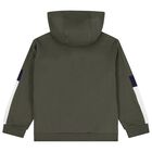 طقم رياضي أخضر وأبيض للأولاد (3 قطع), 2, hi-res