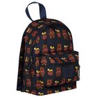 Younger Boys Navy Logo Teddy Backpack, 1, hi-res
