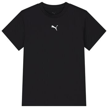 Girls Black Logo T-Shirt
