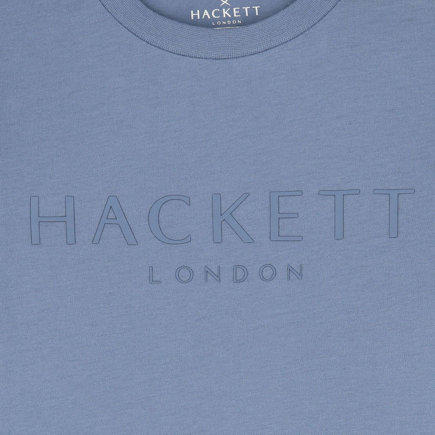 Boys Blue Logo Long Sleeve Top, 2, hi-res