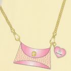 فستان بنات بالشعار بطبعه حقيبه باللون الاصفر , 1, hi-res