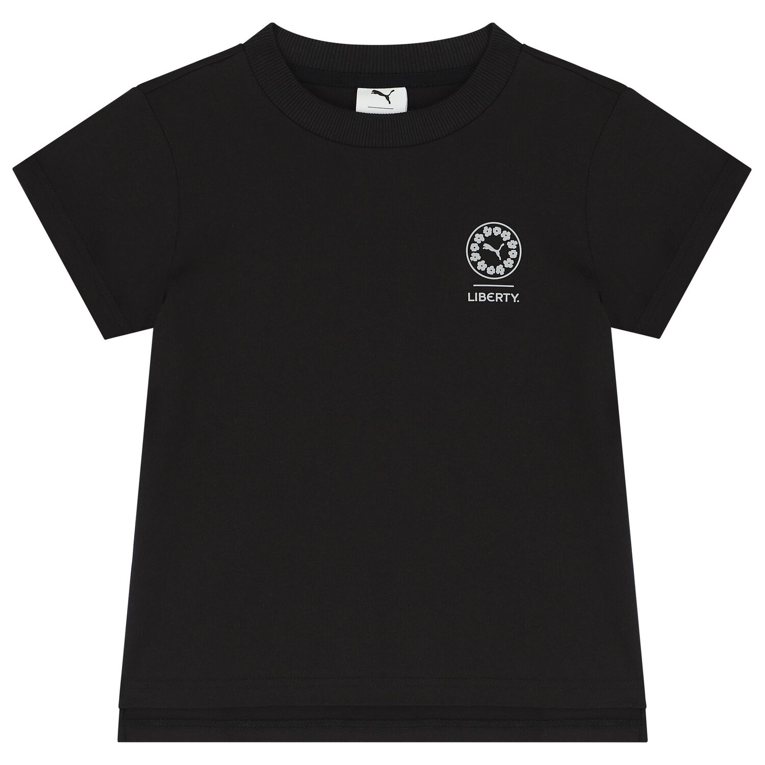 Boys Black Logo T-Shirt, 1, hi-res image number null