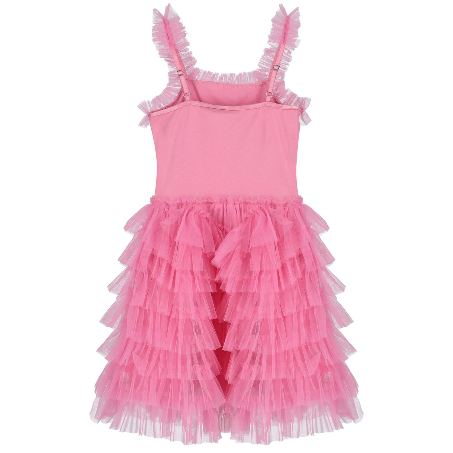 Girls Pink Tulle Dress, 1, hi-res image number null