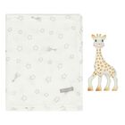 Giraffe Baby Teether & Muslin Set, 1, hi-res