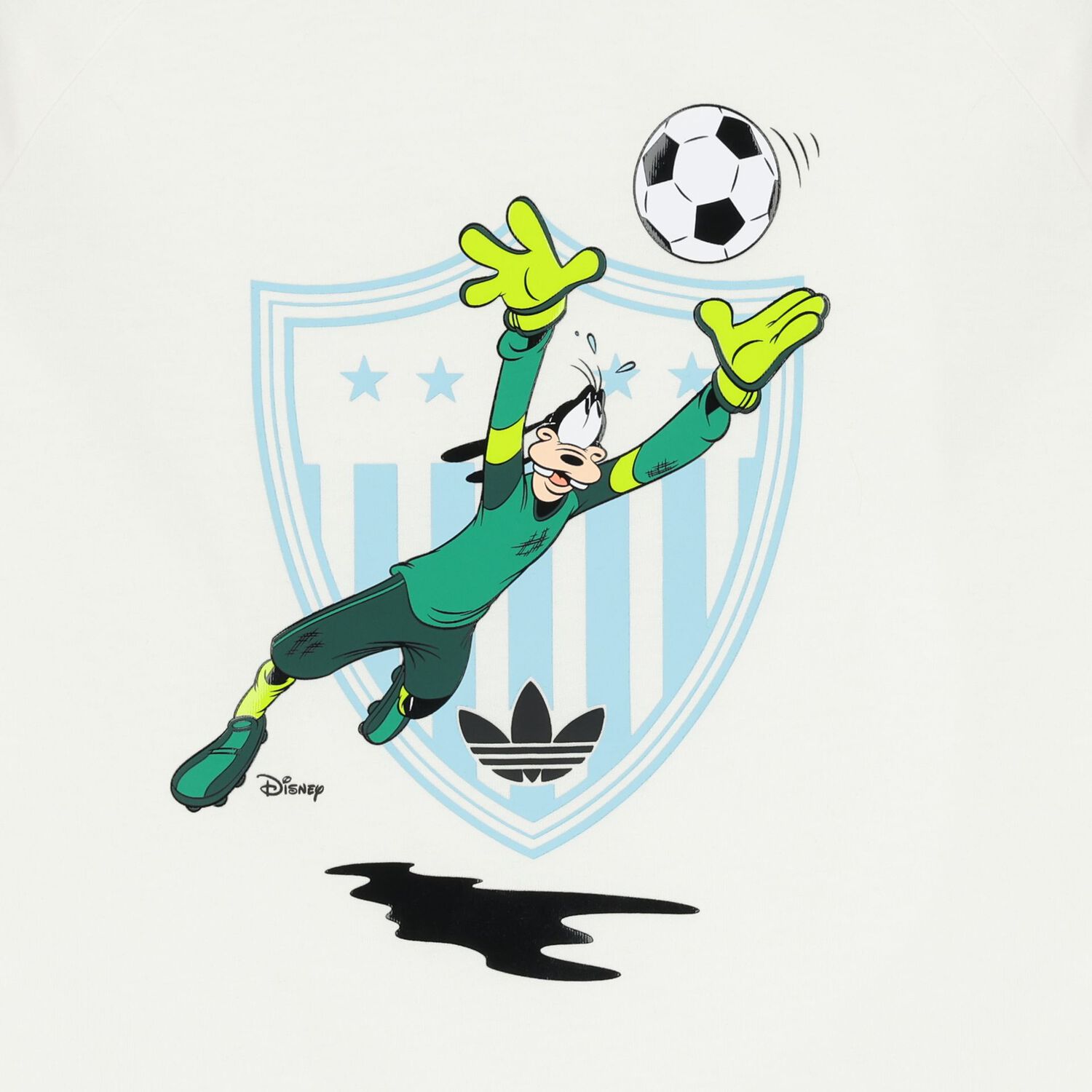 تشيرت بشعار ديزني باللون الابيض للاولاد, 1, hi-res