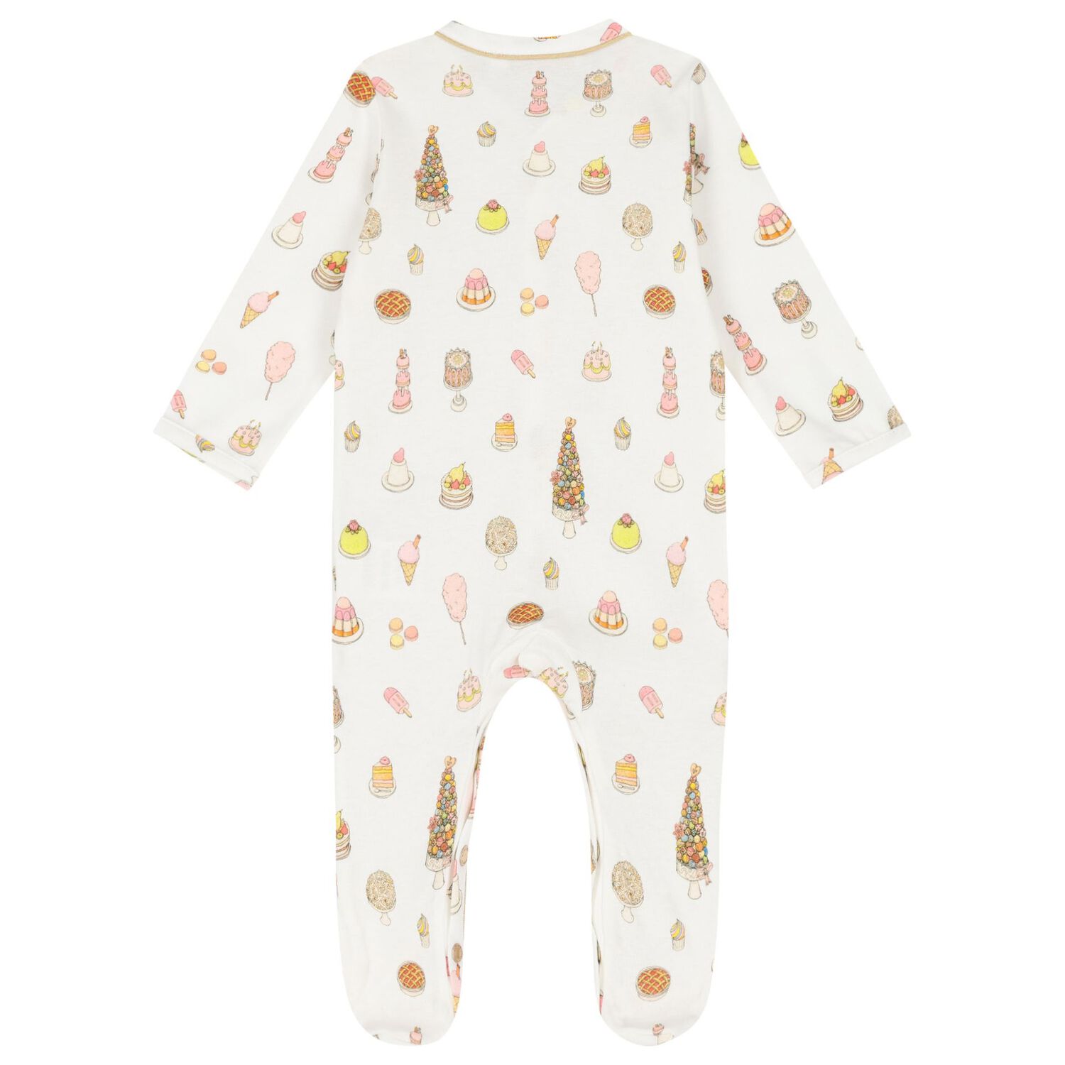 Baby Girls Ivory Sweetie Pie Babygrow, 1, hi-res image number null