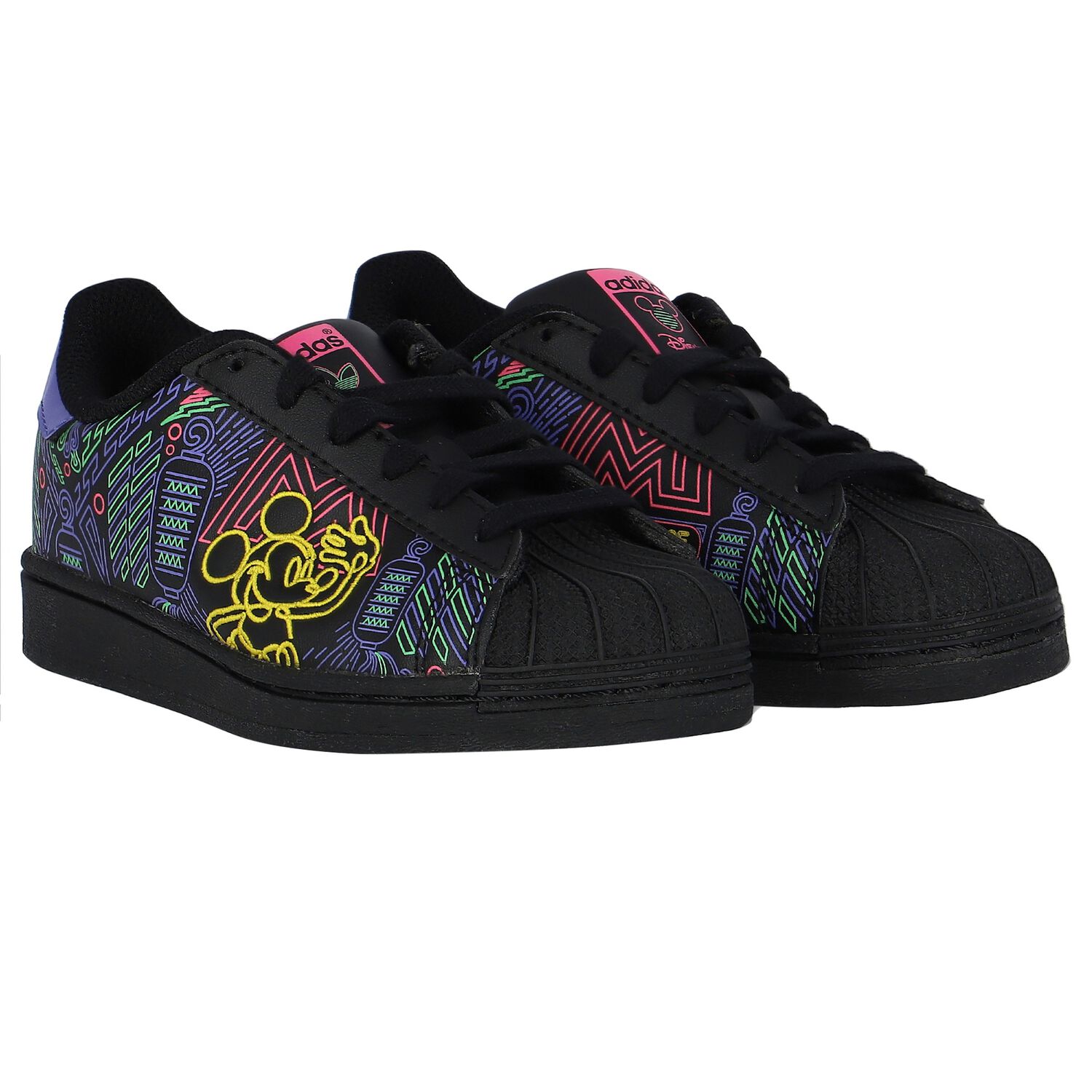 Black Superstar Trainers, 1, hi-res image number null