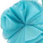 Girls Aqua Flower Headband, 5, hi-res
