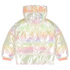 جاكيت منفوخ  باللون العاجي باللون للبنات, 1, hi-res