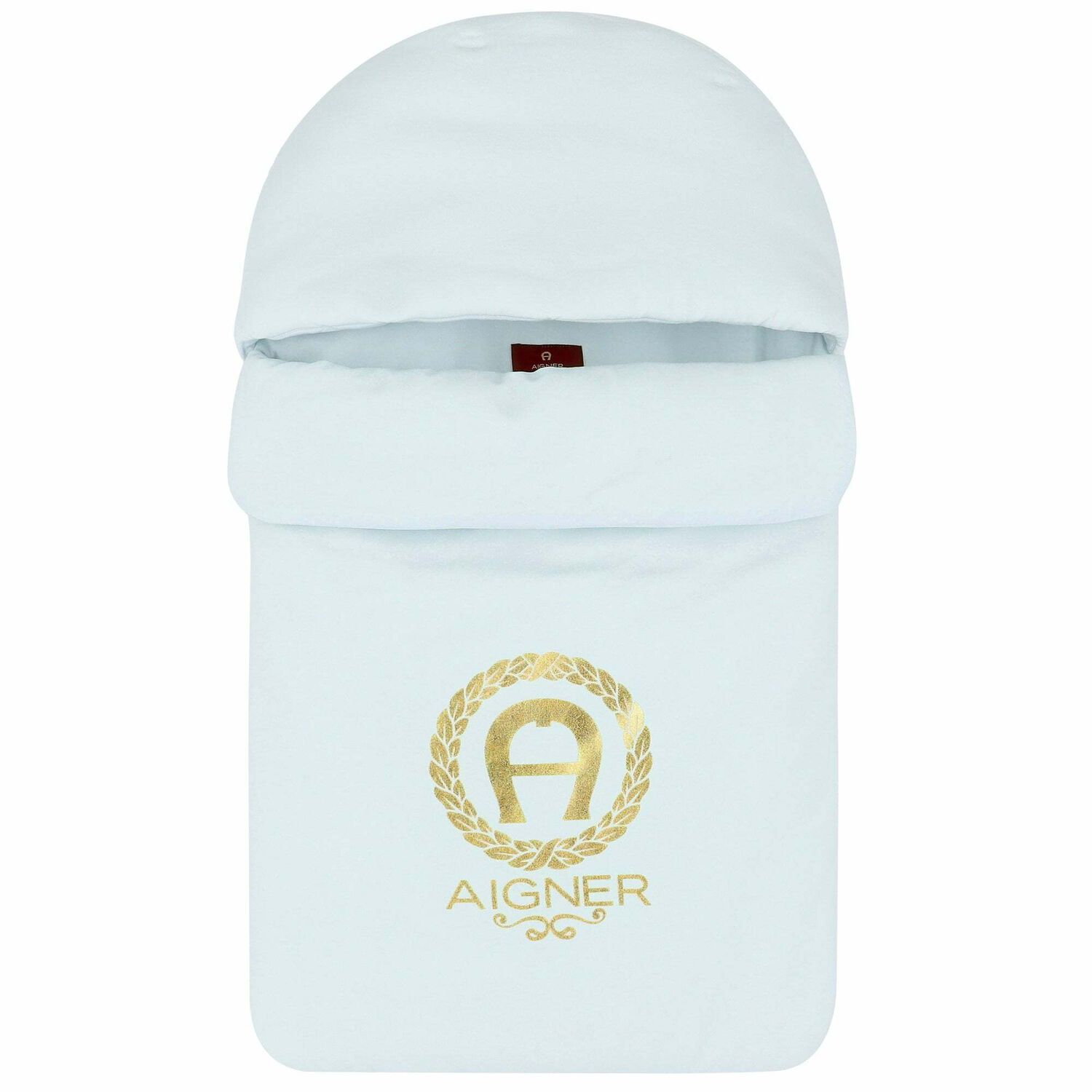 مدس بالشعار باللون الازرق والذهبى, 2, hi-res