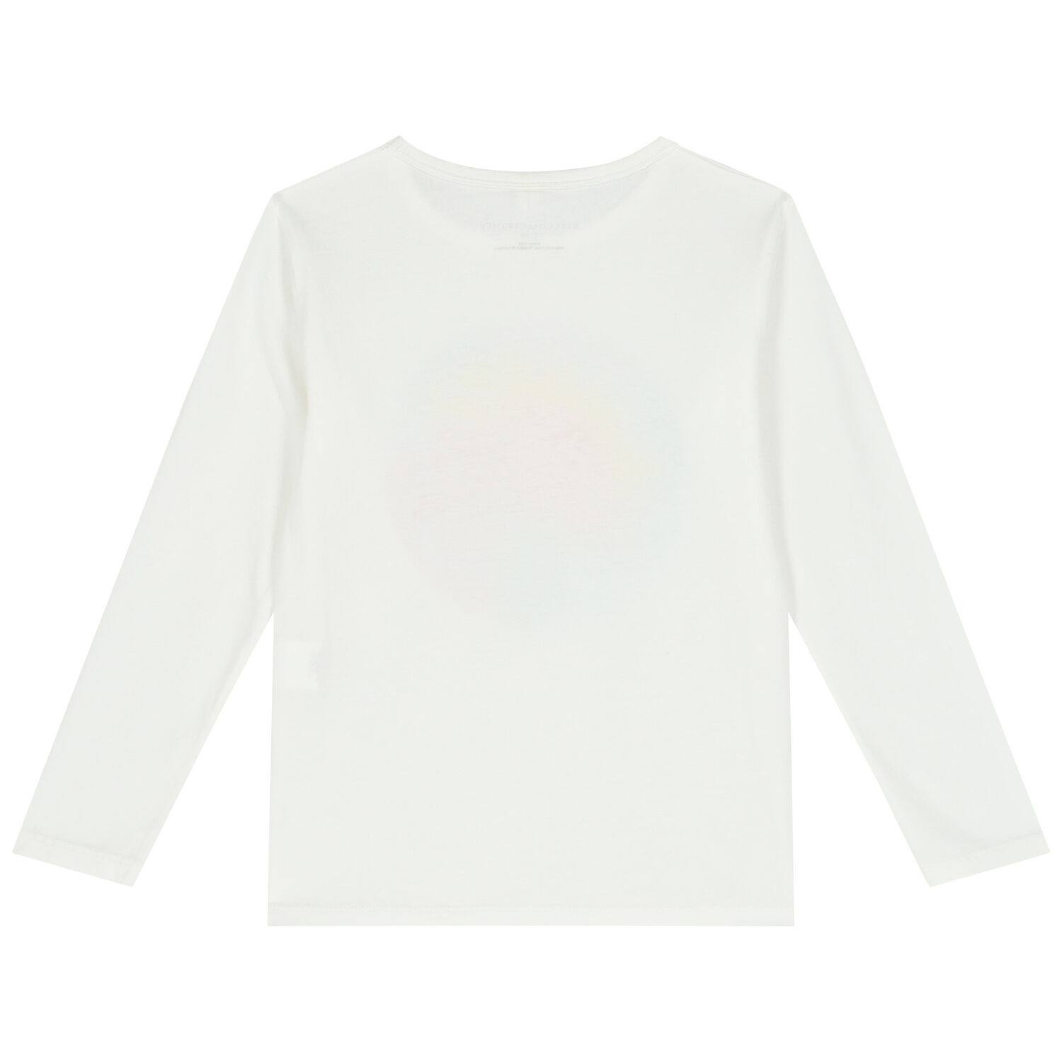 Girls White Logo T-Shirt, 1, hi-res