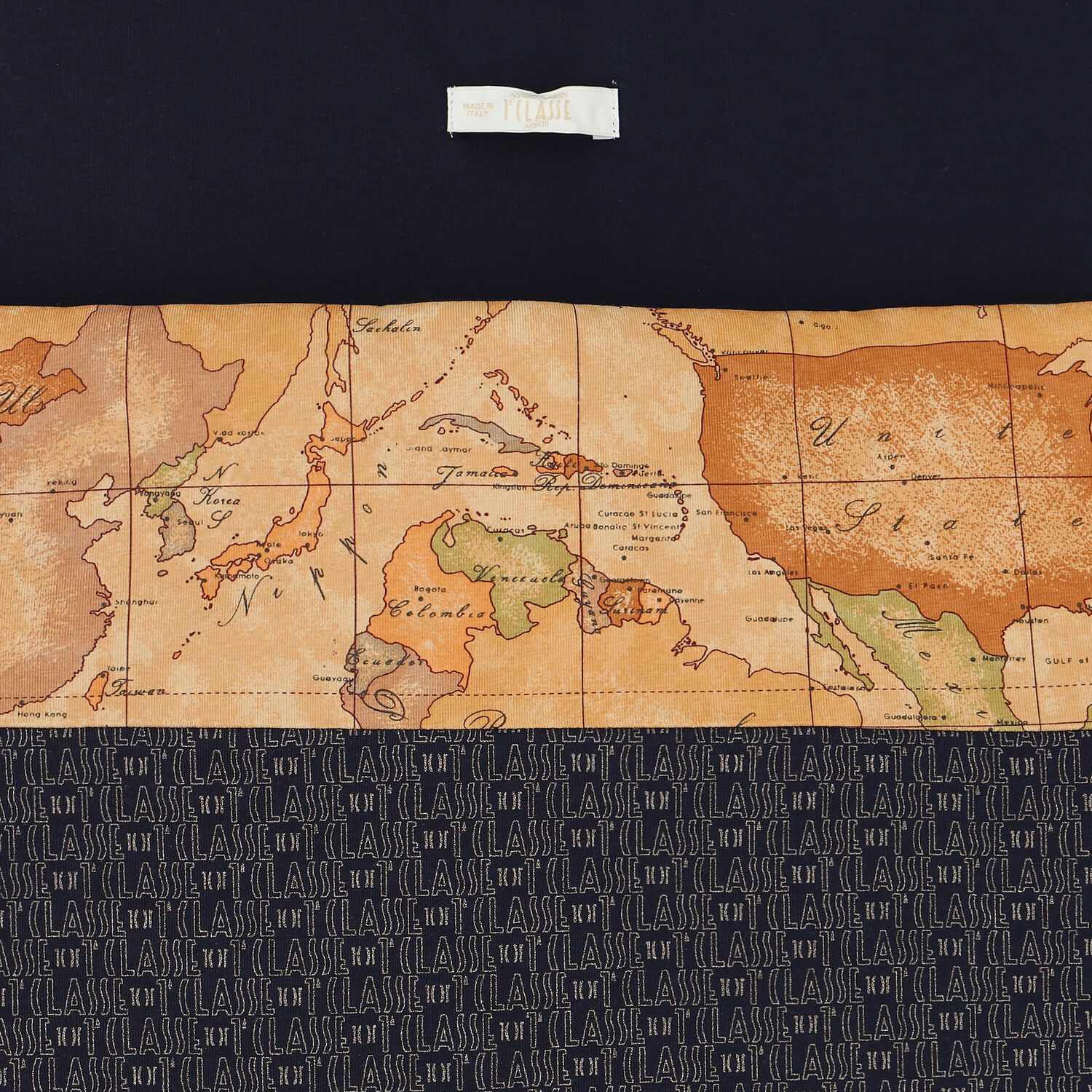 Navy Blue Logo Baby Nest, 1, hi-res