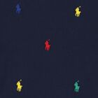 تي شيرت بشعار أزرق داكن للأولاد الصغار, 1, hi-res