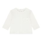 Baby Boys Ivory & Blue 3 Piece Tracksuit, 3, hi-res