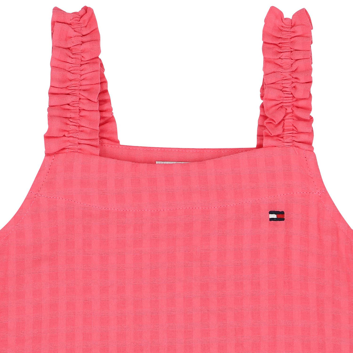 Girls Pink Sleeveless Logo Top, 1, hi-res image number null
