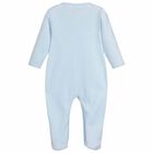 Boys Blue Babygrow, 1, hi-res