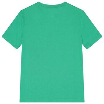 Boys Green Logo T-Shirt
