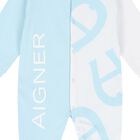 افرول أولد بالشعار باللون الأزرق والأبيض للأطفال, 1, hi-res