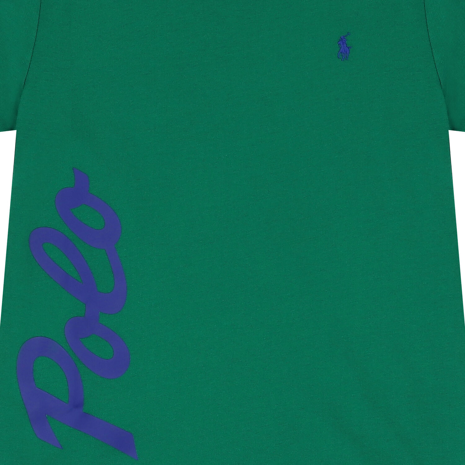 Boys Green Logo T-Shirt, 4, hi-res