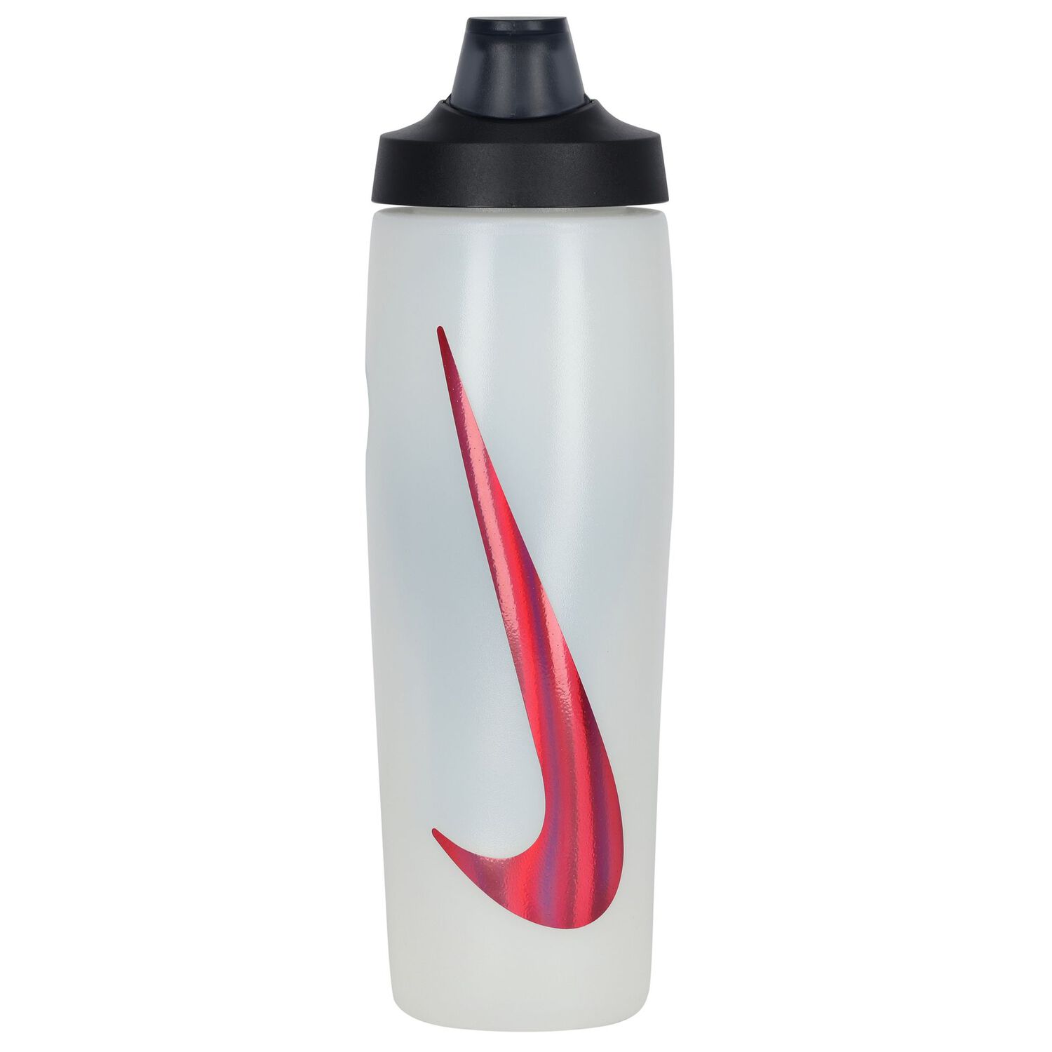 White & Black Logo Water Bottle, 2, hi-res