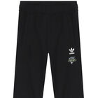 Black Logo Joggers, 1, hi-res