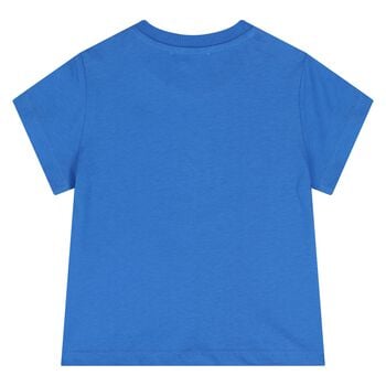 Younger Blue Teddy Bear Logo T-Shirt
