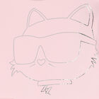 Younger Girls Pink Choupette Dress, 1, hi-res