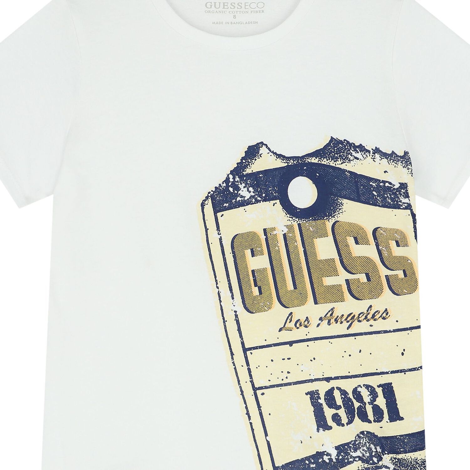 Boys White Logo T-Shirt, 1, hi-res