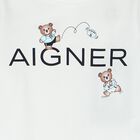 أفرول أولاد بالشعار باللون الأبيض, 1, hi-res