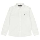 Boys White Logo Shirt, 1, hi-res