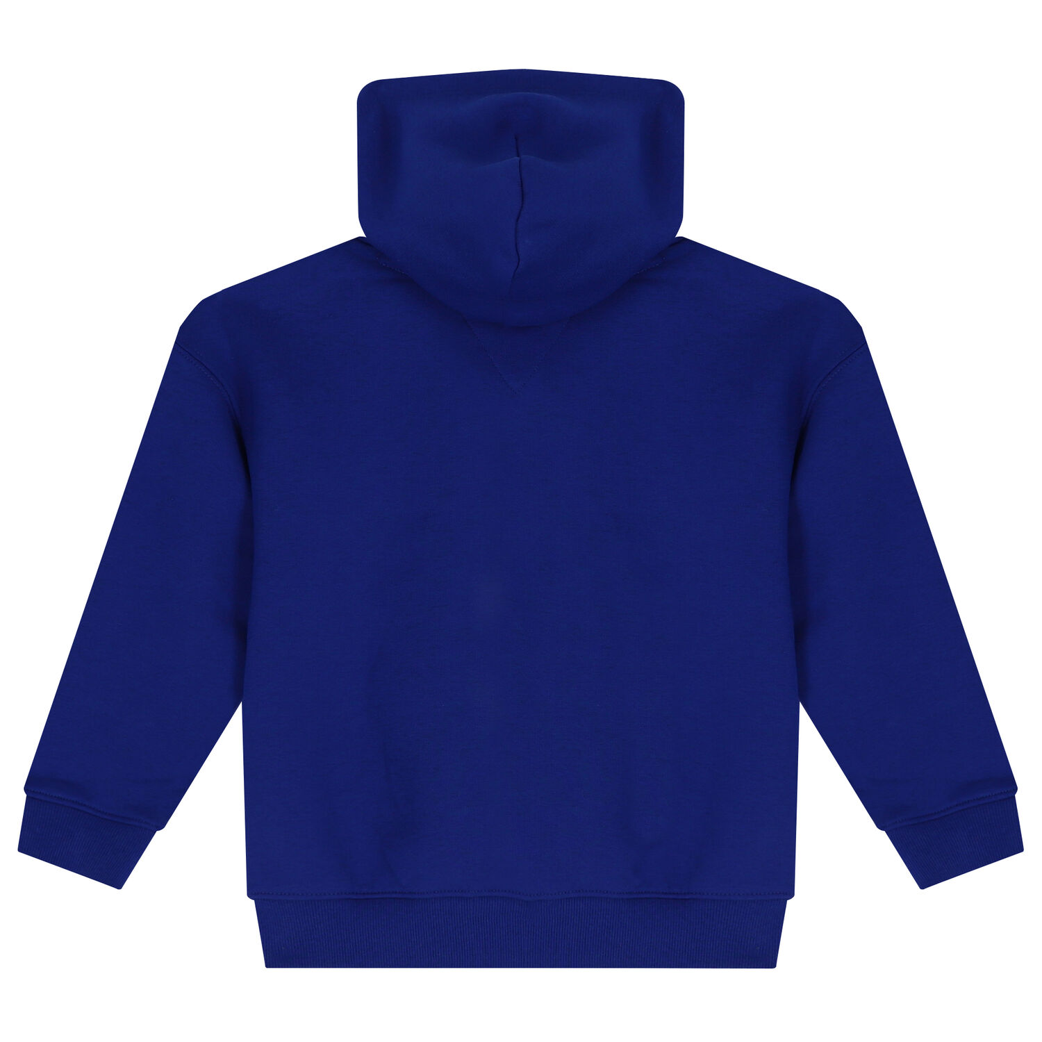 Boys Blue Varsity Logo Hooded Top, 1, hi-res