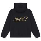Boys Black Jordan Hooded Top, 1, hi-res