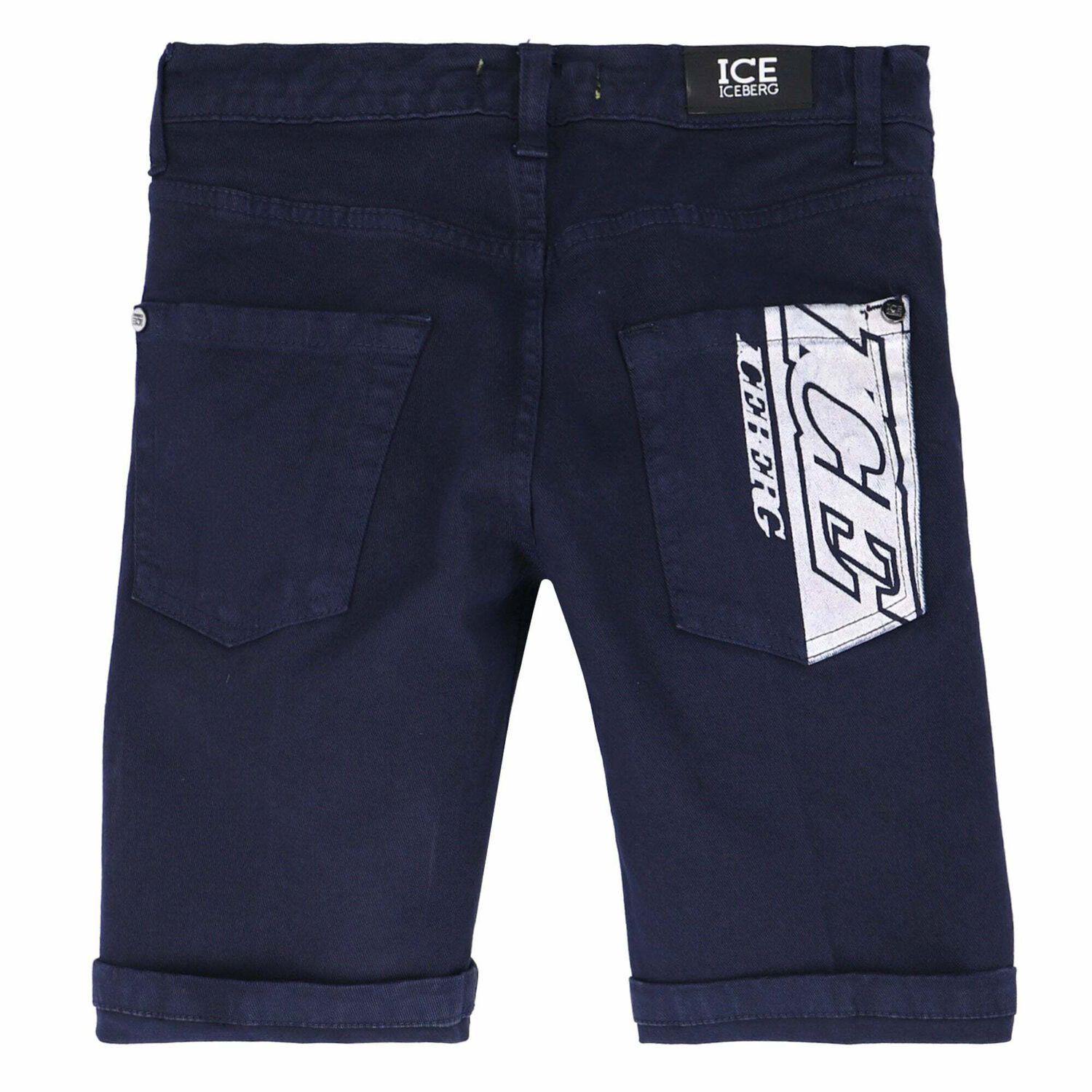 Boys Navy Bermuda Shorts, 1, hi-res image number null