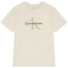 Boys Ivory Logo T-Shirt , 3, hi-res