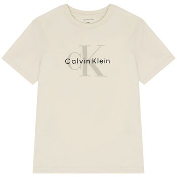 Boys Ivory Logo T-Shirt 