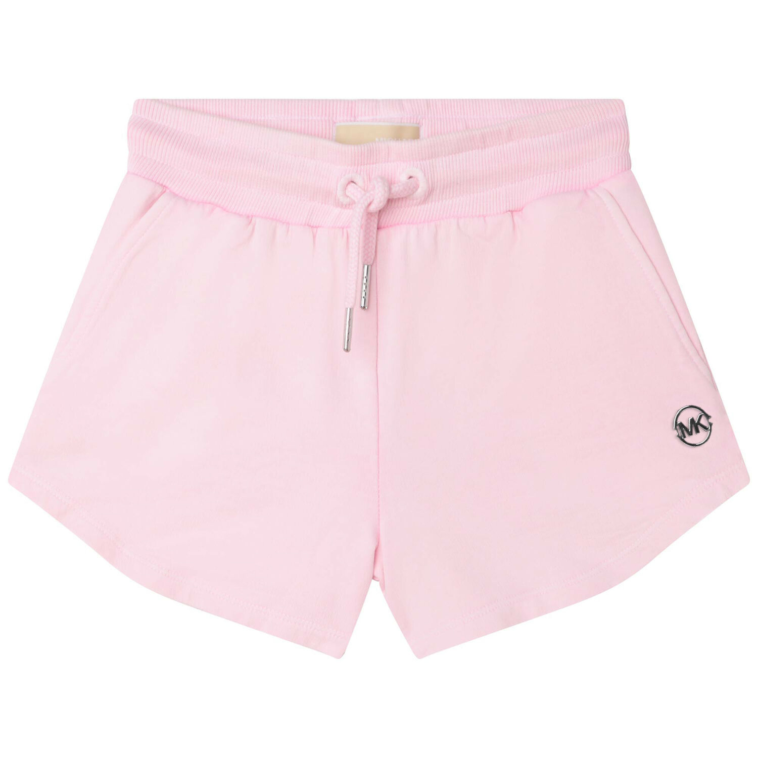 Girls Pink Logo Shorts, 1, hi-res