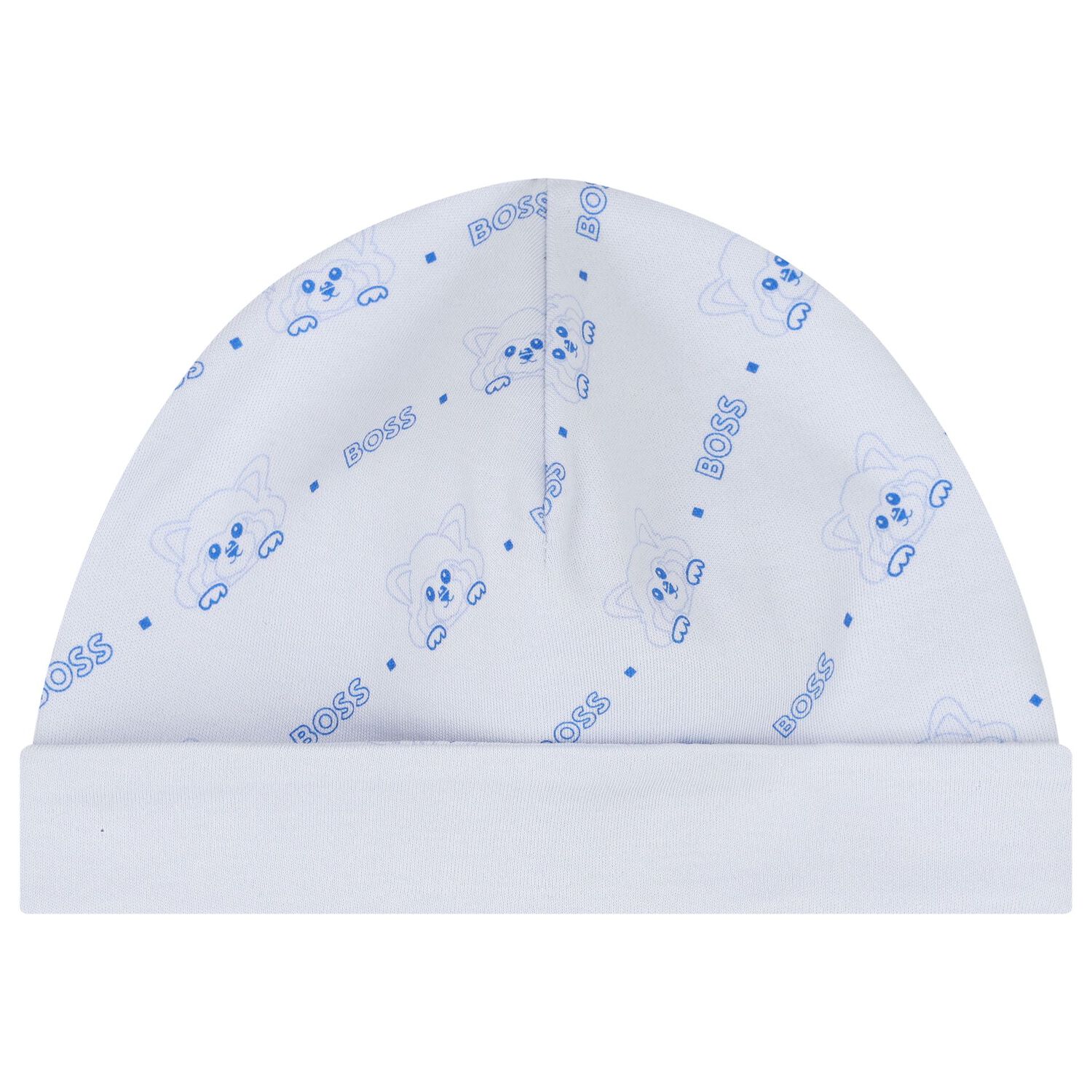 Baby Boys Blue Logo Romper Gift Set, 1, hi-res