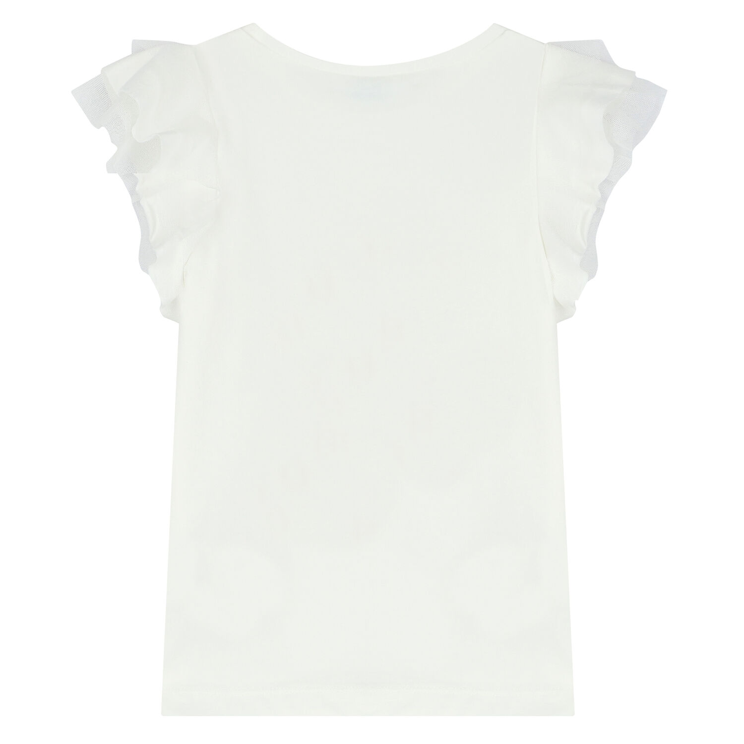 Girls Ivory Floral T-Shirt, 3, hi-res